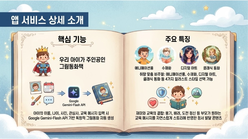 아이 맞춤 그림동화책 생성기_상세소개